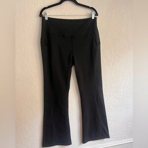 Zella Black Boot Cut Flare Pants